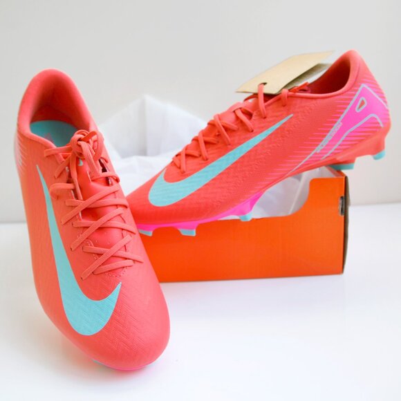 Nike Mercurial Vapor 16 Academy FG/MG Men's Low Top Soccer Cleats Ember Size 10 - Picture 1 of 12